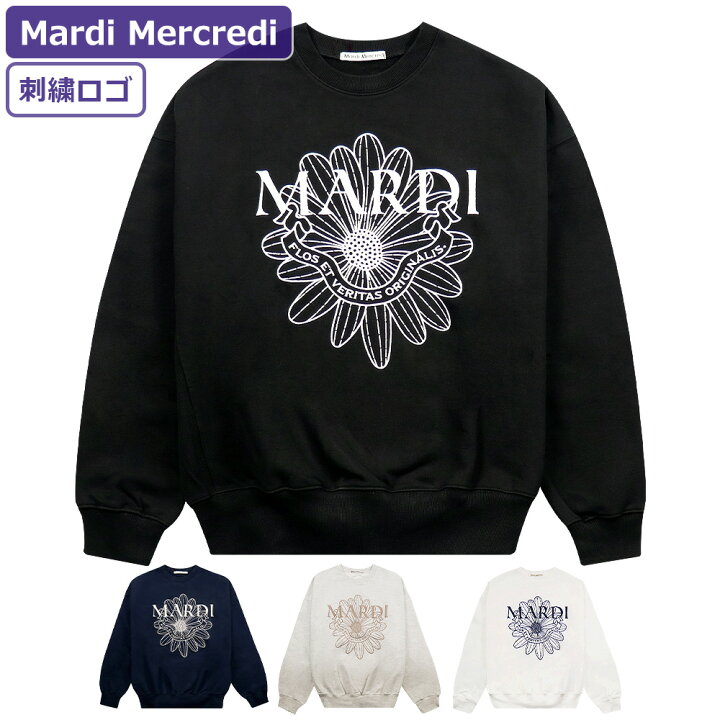 楽天市場】マルディメクルディ Mardi Mercredi スウェット SWEATSHIRT  