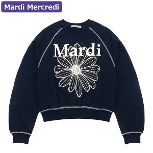 }fBNfB Mardi Mercredi XEFbg SWEATSHIRT RAGLAN FLOWERMARDI NAVY IVORY  fB[X ؍ t@bV Ap Nbvh