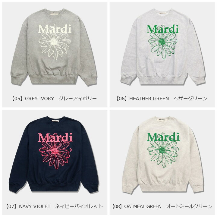 楽天市場】マルディメクルディ Mardi Mercredi スウェット SWEATSHIRT 