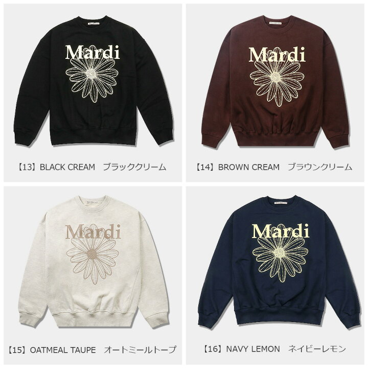楽天市場】マルディメクルディ Mardi Mercredi スウェット SWEATSHIRT 