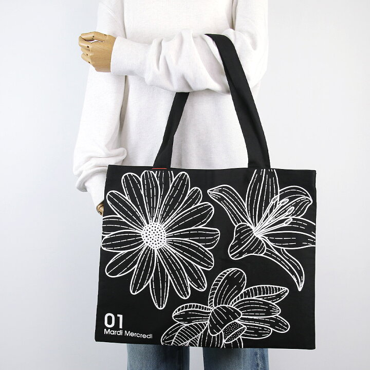 楽天市場】マルディメクルディ Mardi Mercredi バッグ CANVAS BAG 