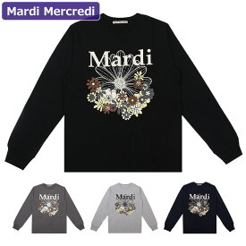 マルディメクルディ Mardi Mercredi Tシャツ TSHIRT LONG SLEEVE FLOWERMARDI JARDIN ロンT 長袖Tシャツ ロングTシャツ ロングスリーブTシャツ 長袖カットソー レディース 韓国 ファッション アパレル