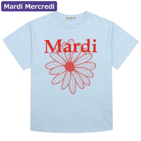マルディメクルディ MARDI MERCREDI アパレル Tシャツ SKY RED 半袖 TSHIRT FLOWERMARDI 韓国 ファッション