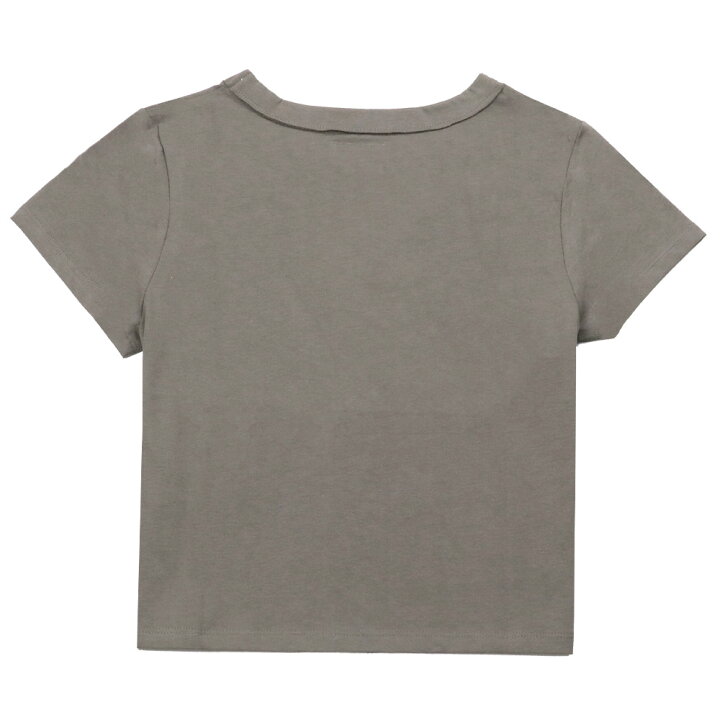 楽天市場】マーティンキム Matin Kim Tシャツ LOGO CROP TOP CHARCOAL 