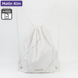 }[eBL Matin Kim obO bNTbN MK2400BG007M WHITE A4Ή fB[X V
