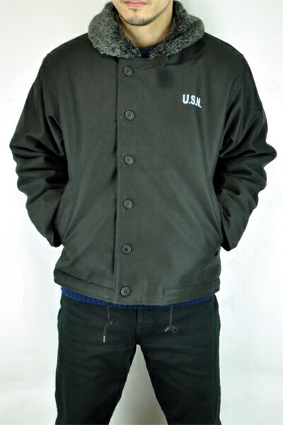 楽天市場 Jj105yn N 1 デッキジャケット Deck Jacket フライトジャケット ミリタリー ブルゾン Us Navy Jkt 長袖アウター ショート丈ジャケット 無地 Mens メンズ 通販 送料無料 ｖａｃａｔｉｏｎ
