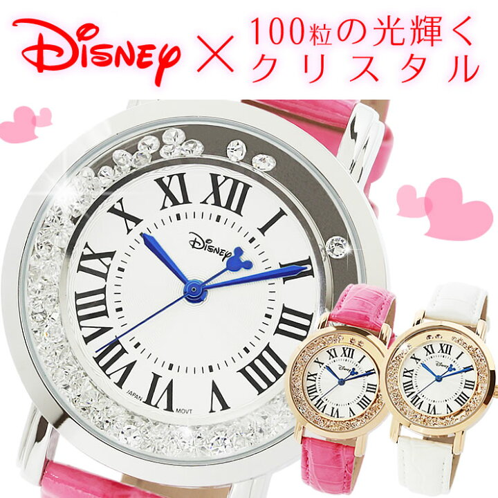 楽天市場】ディズニー 腕時計 レディース ミッキーマウス×クリスタル ゴージャスな腕時計 ファッションウォッチ : LAD  WEATHER（ラドウェザー）公式
