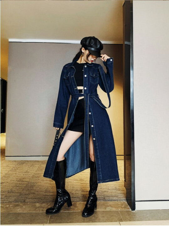 楽天市場】ロングシャツワンピース 春 秋 シャツワンピ ロングシャツ  
