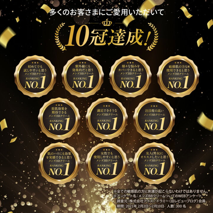 楽天市場 公式 バーキュリー メンズ クリーム 日本製 ファンデーション Spf47 Pa 医薬部外品 日焼け止め ニキビ跡 青ひげ クマ 毛穴 ほうれい線 隠す メイク ウォータープルーフ シワ改善 有効成分 ナイアシンアミド 日本製 約1ヵ月分 30g 公式 バー