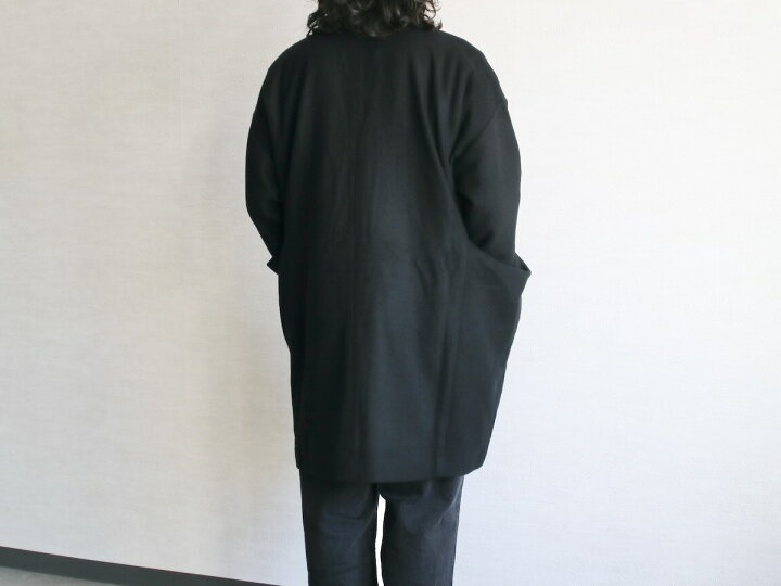 楽天市場】【BASISBROEK】バージスブルック -EGG- WOOL MELTON COAT