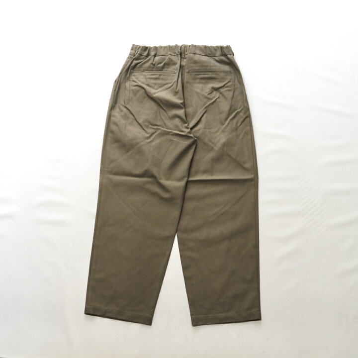 STILL BY HAND スティルバイハンド コットン シャンブレー パンツ STILL BY HAND スティルバイハンド コットンシャンブレー 2