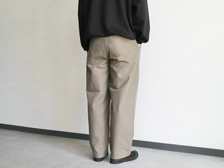 STILL BY HAND スティルバイハンド コットン シャンブレー パンツ STILL BY HAND スティルバイハンド コットンシャンブレー 2
