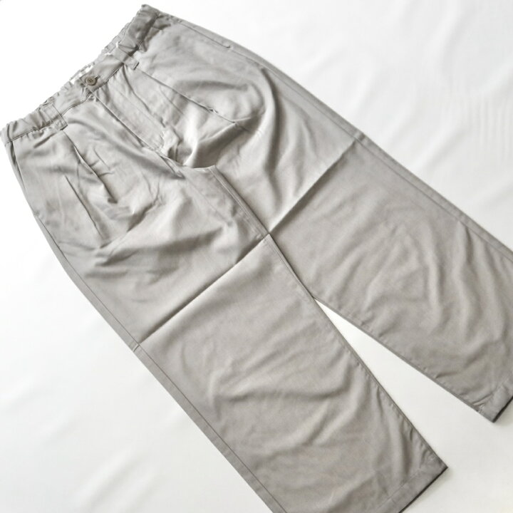 パンツ 25SS STILL BY HAND Nylon 2 tuck pants still-pt02231_c.jpg