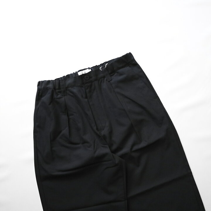 パンツ 25SS STILL BY HAND Nylon 2 tuck pants STILL BY HAND 10oz Denim 2-pleat Pants DN04251 Men's Made in