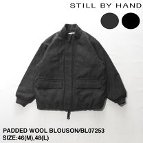 楽天市場】still by hand シンサレート ブルゾンの通販