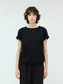 SERVICE PRICE 30割【mizuiro ind】ミズイロインド FRILL SLEEVE CREWNECK PULLOVER | レディース プルオーバー フリルスリーブ フリルスリーブプルオーバー Tシャツ フリルスリーブTシャツ クルーネック クルーネックプルオーバー クルーネックTシャツ カットソー 日本製