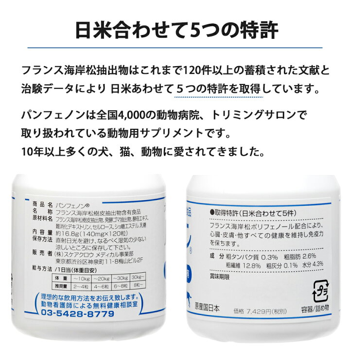 楽天市場】1100円OFF クーポン おまけ付き パンフェノン 犬 イヌ 成犬 