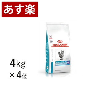 【15時まであす楽対応】 ロイヤルカナン 猫用 セレクトプロテイン (ダック＆ライス) 4kg×4個 ケース売り 療法食 猫 ペット フード 【正規品】【月曜～土曜は15時、日曜は12時までのご注文で翌日のお届け】