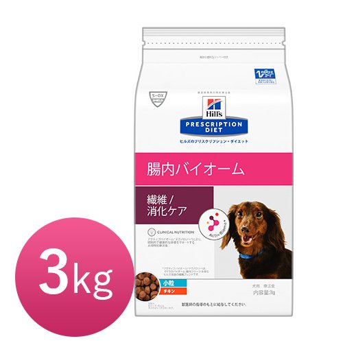 総合福袋 ヒルズ 犬用 繊維 消化ケア 腸内バイオーム 小粒 3kg 4袋