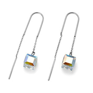 XtXL[ sAX Dȃ_g Vo[ iEarrings Cube rhod. crystal AB)silver  Io[EFo[(OLIVER WEBER) v[g Y fB[X Ȃ̃n[gh͂ a  