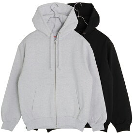 United Athle(ユナイテッドアスレ)15.0オンス オープンエンド マグナムウェイト スウェット フルジップ パーカ（裏起毛） (5797-01) (579701)【15.0オンスオープンエンドマグナムウェイトスウェットフルジップパーカ】