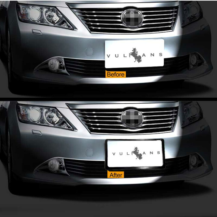 楽天市場 ナンバーフレーム カラー レッド 2枚組 ライセンス フレーム アルミ 汎用 アルミ製ナンバーフレーム ナンバープレート 普通車 軽自動車 外装 カスタム パーツ エアロ アクセサリー ドレスアップ Vulcans