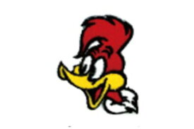 【全品　送料無料！】　 アメリカン雑貨　ミニワッペンMW068　ウッディー・ウッドペッカー　ユニバ　USJ　アメリカ　USA　アメキャラ　ワッペン　アイロンパッチ　アイロン　雑貨　グッズ