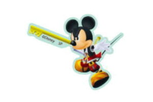 【全品 送料無料!】 キングダムハーツ キャラクターステッカー王様 ミッキーマウス ゲーム ディズニー キャラステ ステッカー シール 文房具 学校 勉強 雑貨 グッズ