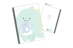 【全品 送料無料!】 日本製 オリジナル B5方眼ノートサウルス ダイナソー 恐竜 動物 アニマル ノート 文房具 学校 勉強 雑貨 グッズ かわいい