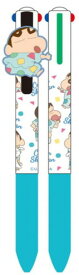 【全品　送料無料！】　クレヨンしんちゃん　マスコット付き4色ボールペンパジャマ　しんのすけ　テレビ　アニメ　漫画　映画　ボールペン　筆記用具　文房具　学校　勉強　雑貨　グッズ　かわいい