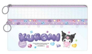 【全品 送料無料!】 サンリオキャラクターズ クリアダブルファスナーポーチクロミ ケース ペン入れ 筆箱 収納 文房具 学校 勉強 雑貨 グッズ かわいい