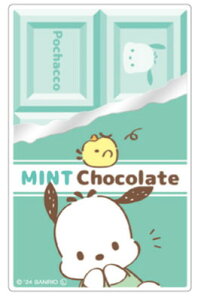 【全品 送料無料!】 セット商品 10枚入り 日本製 サンリオキャラクターズ ミニデコステッカーポチャッコ チョコレート柄 シール 文房具 雑貨 グッズ かわいい