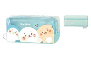 【全品 送料無料!】 オリジナル ペンケースむぎゅっと しろたん 動物 アニマル ポーチ ペン入れ 筆箱 収納 文房具 学校 勉強 雑貨 グッズ かわいい
