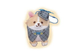 【全品　送料無料！】　 忠犬もちしば　ぬいぐるみBCまるふく探偵団　こむぎ　犬　柴犬　いぬ　イヌ　ドッグ　アニマル　動物　ぬいぐるみ　マスコット