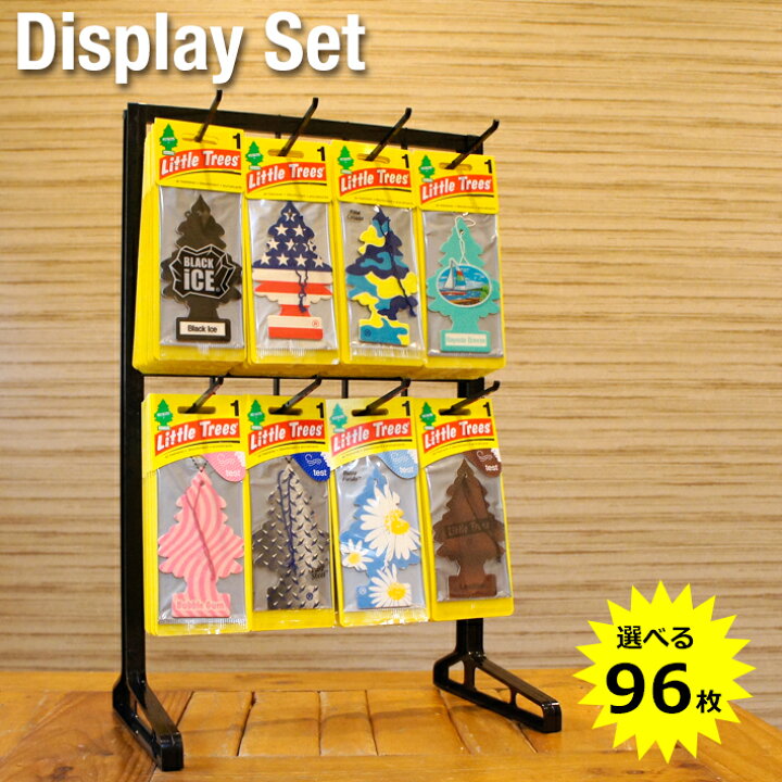 楽天市場】【ディスプレイ付き】 選べる96枚セット リトルツリー エア  