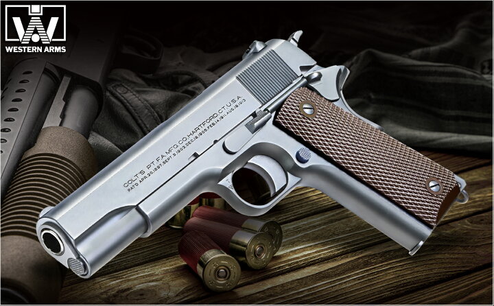 楽天市場】WA コルトM1911 ゲッタウェイ ガンブラックver. : WAネット 