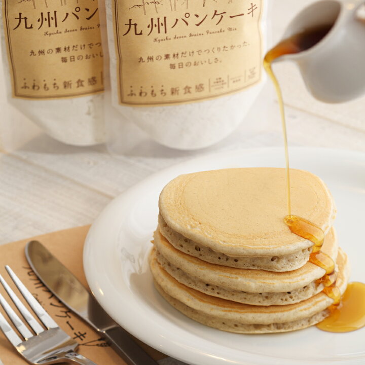 楽天市場 新商品 九州パンケーキ ミックス プレーン 0g 1袋入 乳化剤 香料 加工澱粉 不使用 アルミフリー 鹿児島沖縄産さとうきび使用 お菓子づくり ホットケーキ お茶の和香園