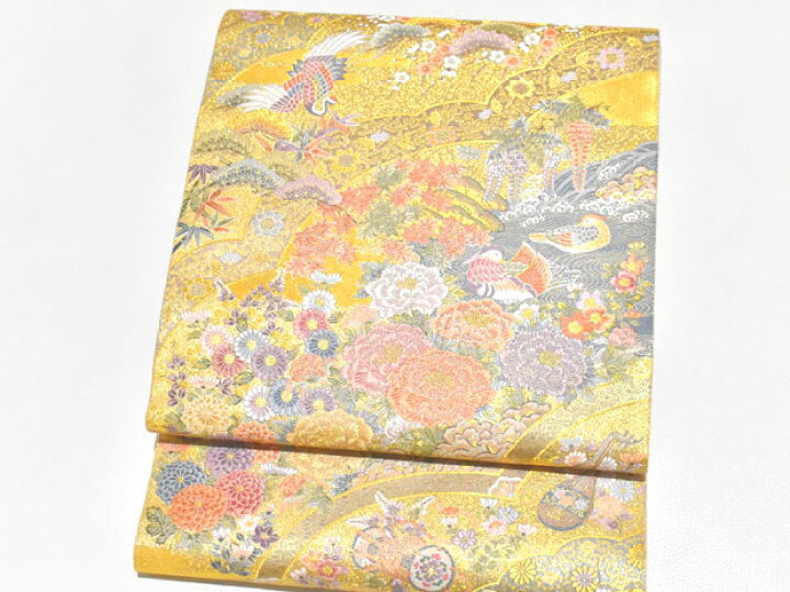 楽天市場】高級袋帯 本金箔 西陣織 長嶋成織物謹製 西陣帯 フォーマル  