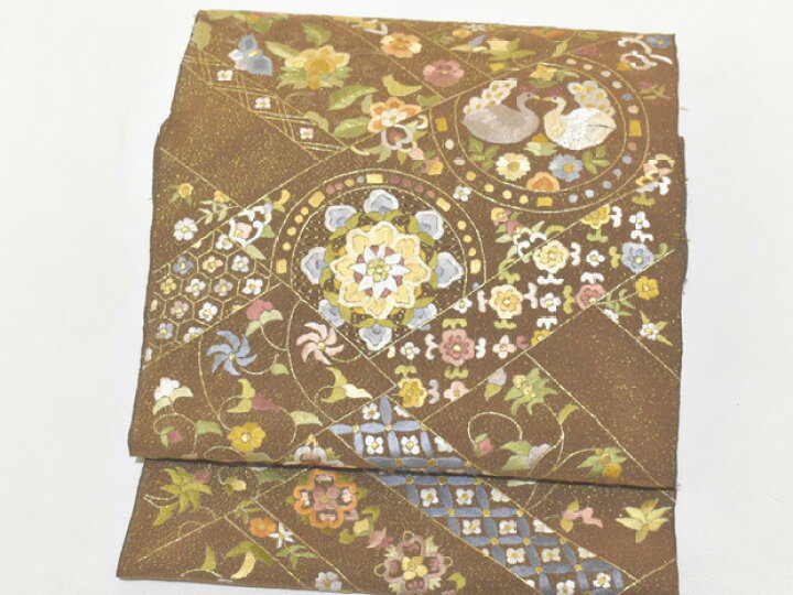 楽天市場】豪華 中国刺繍 手刺繍 高級袋帯【お仕立代無料＆送料無料 