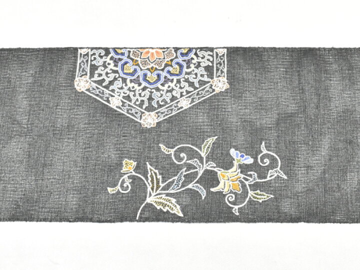 楽天市場】袋帯 中国三大刺繍 相良刺繍 さがら刺繍 手刺繍 手織り櫛 