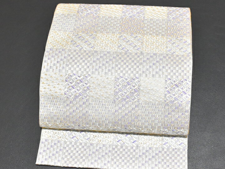 楽天市場】琥珀織 本場筑前 博多織 大倉織物 織屋誠之輔謹製 全通 紋八  