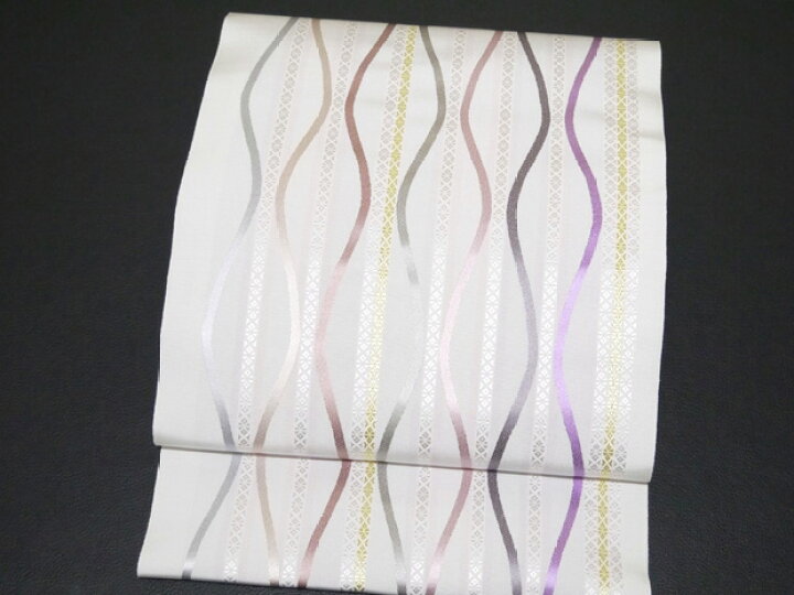 楽天市場】本場筑前 博多織 大倉織物謹製 全通 平地八寸名古屋帯 立涌  