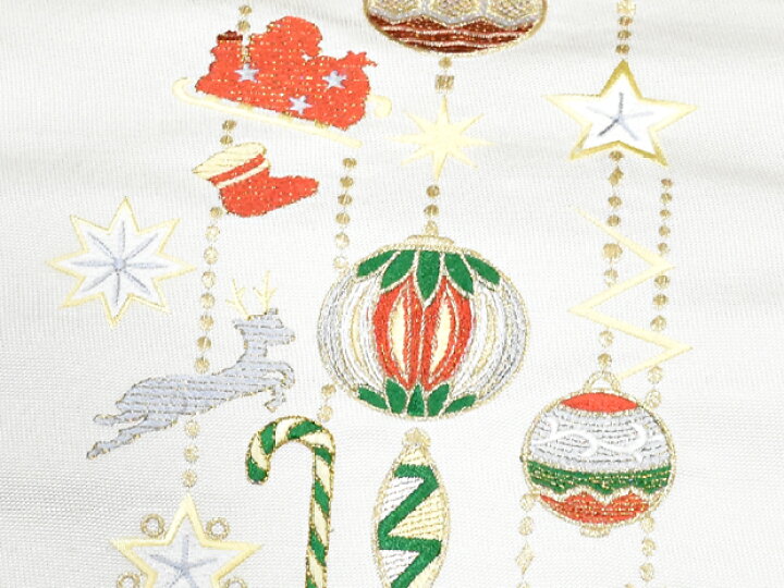 楽天市場】1ランク上のタイプ＜クリスマス用／12月限定＞柄が刺繍 