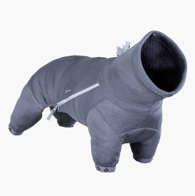 【フルッタ】ミッドレイヤーオーバーオール 中型犬-大型犬用フィンランドのドッグブランド【Hurtta】 犬服 コート カラー：グレイ オーバーオール 冬用