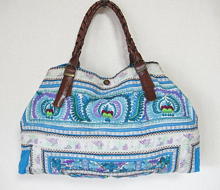 楽天市場】モン族(ミャオ族) バッグ モン族手刺繍ヴィンテージバッグ 