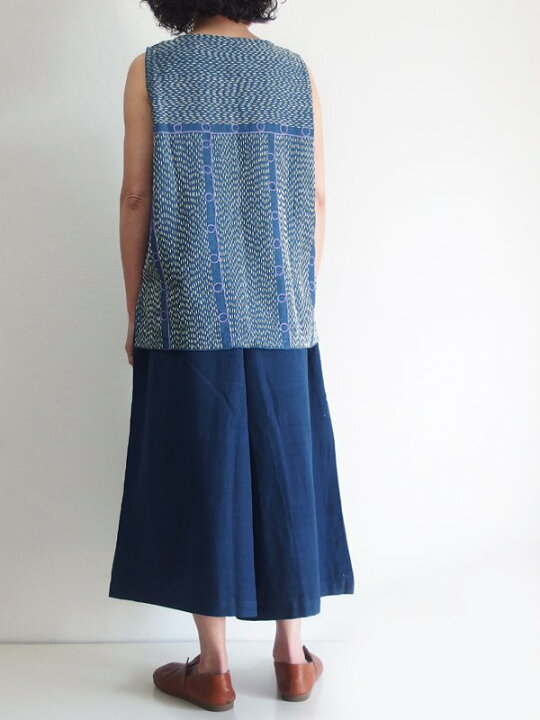 楽天市場】刺し子刺繍トップス コットンリネン 綿麻 天然素材 手 