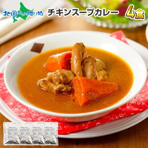 天竺 スープカレー チキンスープカレー4食セット 業務用パッケージ/レトルトカレー レトルト食品 スープカレー セット 詰め合わせ お取り寄せグルメ 送料無料 お歳暮ギフト 食べ物 御歳暮