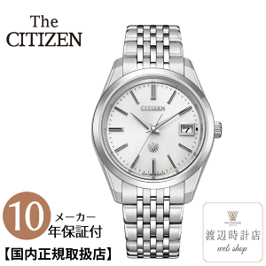 【正規品】ザシチズン AQ4100-57A メーカー10年保証 男性用 腕時計 年差±5秒 チタン シンプル スーツ ビジネス プレゼント 記念日 メンズ aq4100-57a ザシチズン 軽い【創業100年の時計店】ザ・シチ