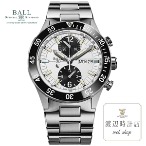 �{�[���E�H�b�` ���X�L���[�N���m�O���t DC3030C-SJ-WHBK�y60�񖳋������[���z�y���K�i�z BALLWATCH�y�n��100�N�̎��v�X�z���S�̐��K�i �N���m�O���t ��������