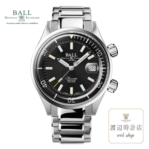 �{�[���E�H�b�` ���C���{�[ DM2280A-S1CJ-BKR �y�n��100�N�̎��v�X�z���S�̐��K�i �u���b�N �_�C�o�[�N���m���[�^�[�y60�񖳋������[���zBALLWATCH